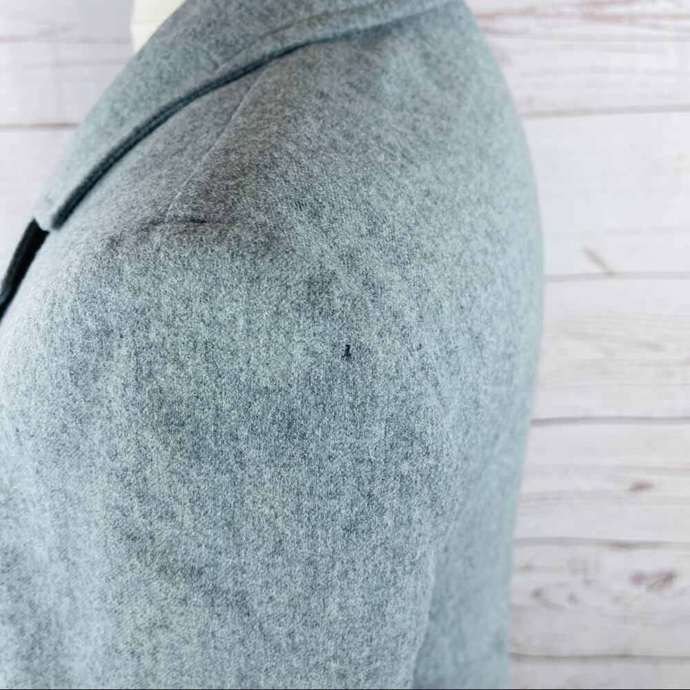 Pendleton grey wool single button vintage jacket - image 7